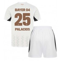 Maglia Calcio Bayer Leverkusen Exequiel Palacios #25 Seconda Divisa Bambino 2024-25 Manica Corta (+ pantaloncini)